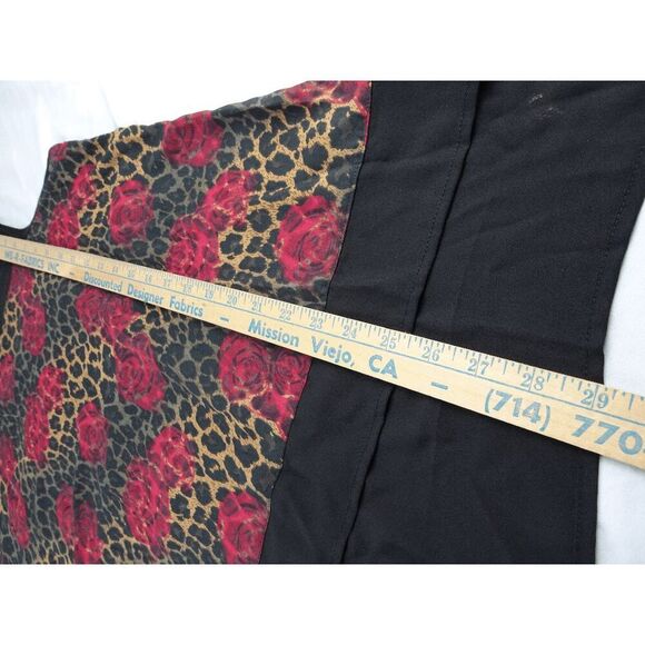 Signature Collection Women Roses Blouse Size L - Picture 10 of 10